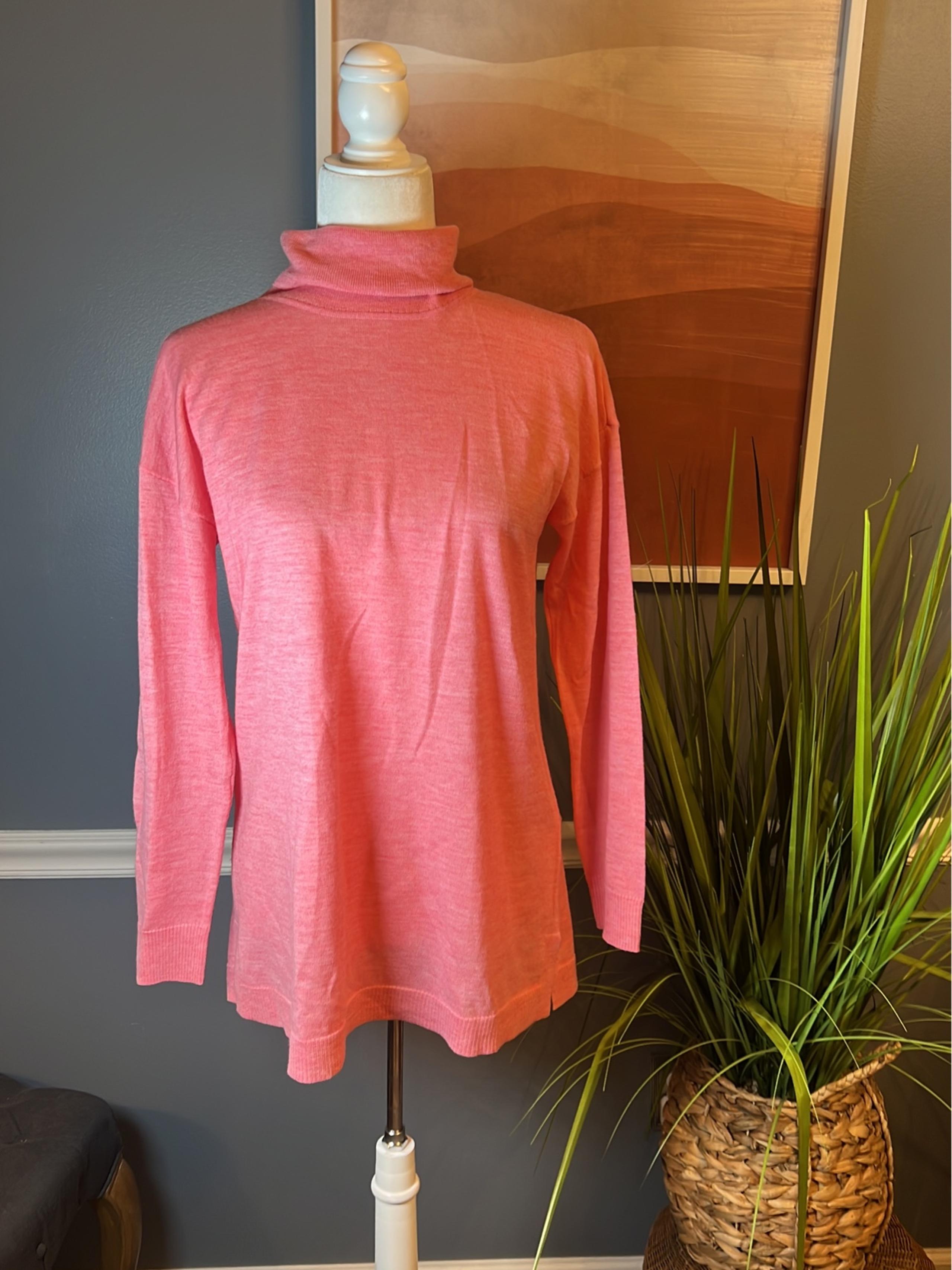 Merino wool turtleneck sweater size medium