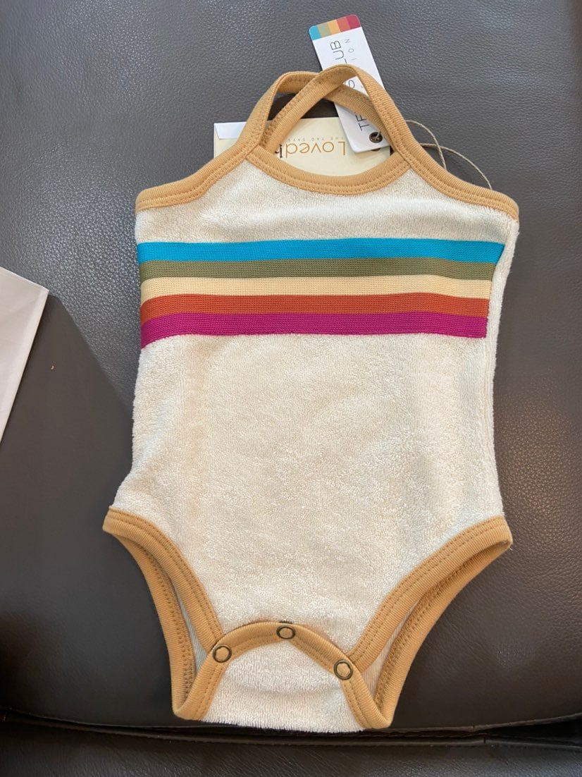 Loved baby terrycloth bodysuit