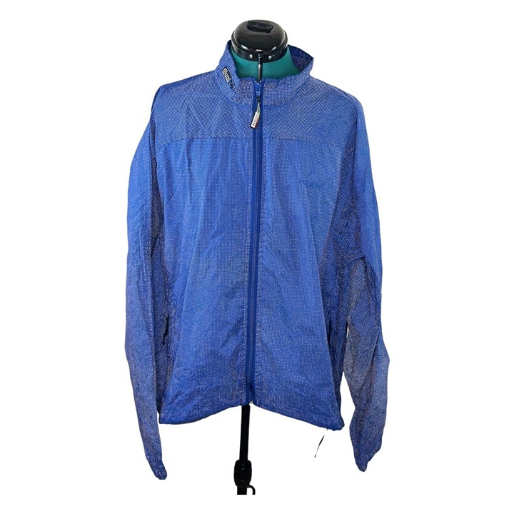 Illuminite Performance High Visibility Full Zip Windbreaker Cycling Biking Xl