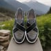 Clarks Women's Teagan Go Slip-on Sneaker Size 9.5 Black Arch Support Shoes NWOB