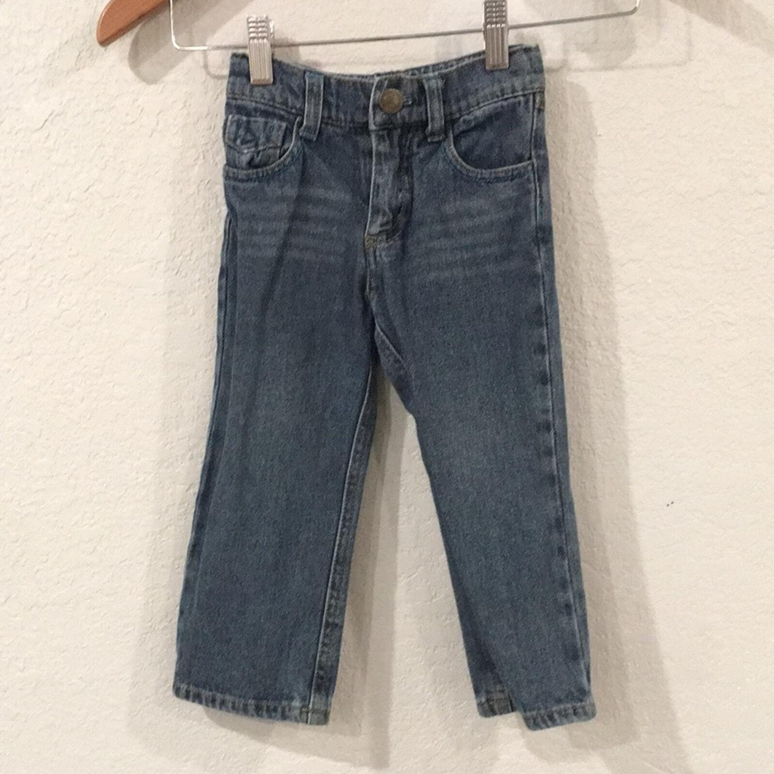 Beverly Hill Polo Club Boys 2T Straight Leg Jeans 100% Cotton Adjust