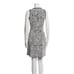 kate spade Authentic black white Leopard Print tank A Line Mini dress small