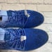 Women's Align Orthotic Nurse Mates Torri Knit Shoes Blue Ombré Size 11