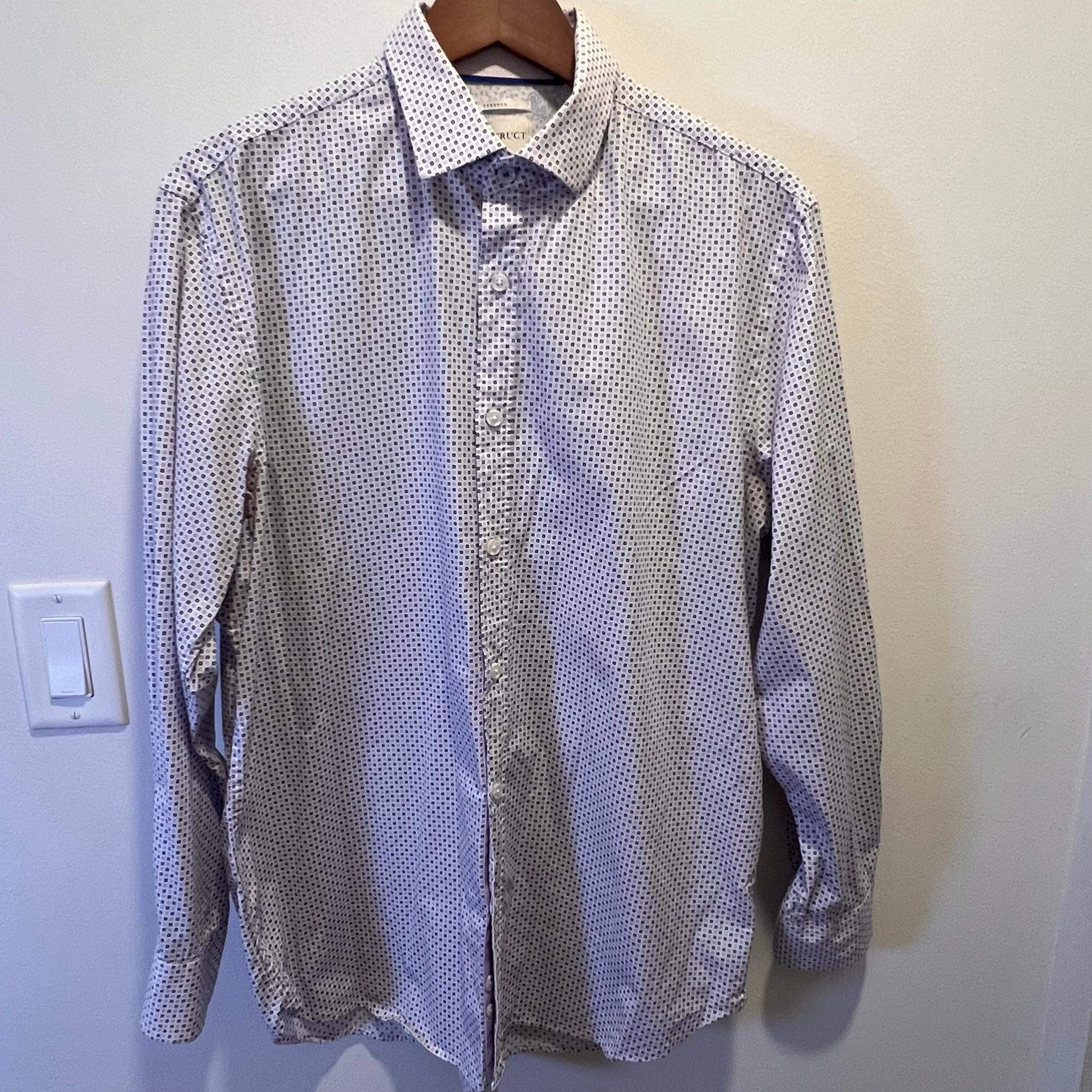 Construct Men’s Dressing Shirt Fitted