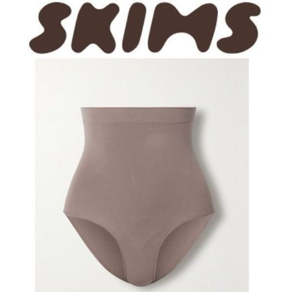 SKIMS SEAMLESS SCULPTING HIGH WAIST BRIEF IN UMBER NWOT