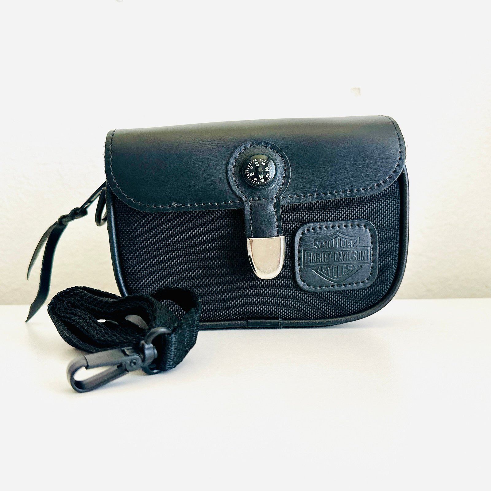harley davidson fanny pack leather