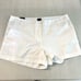 J. Crew Women's White Cotton 3.5 Classic Chino Shorts with Pockets Size 16 NWT