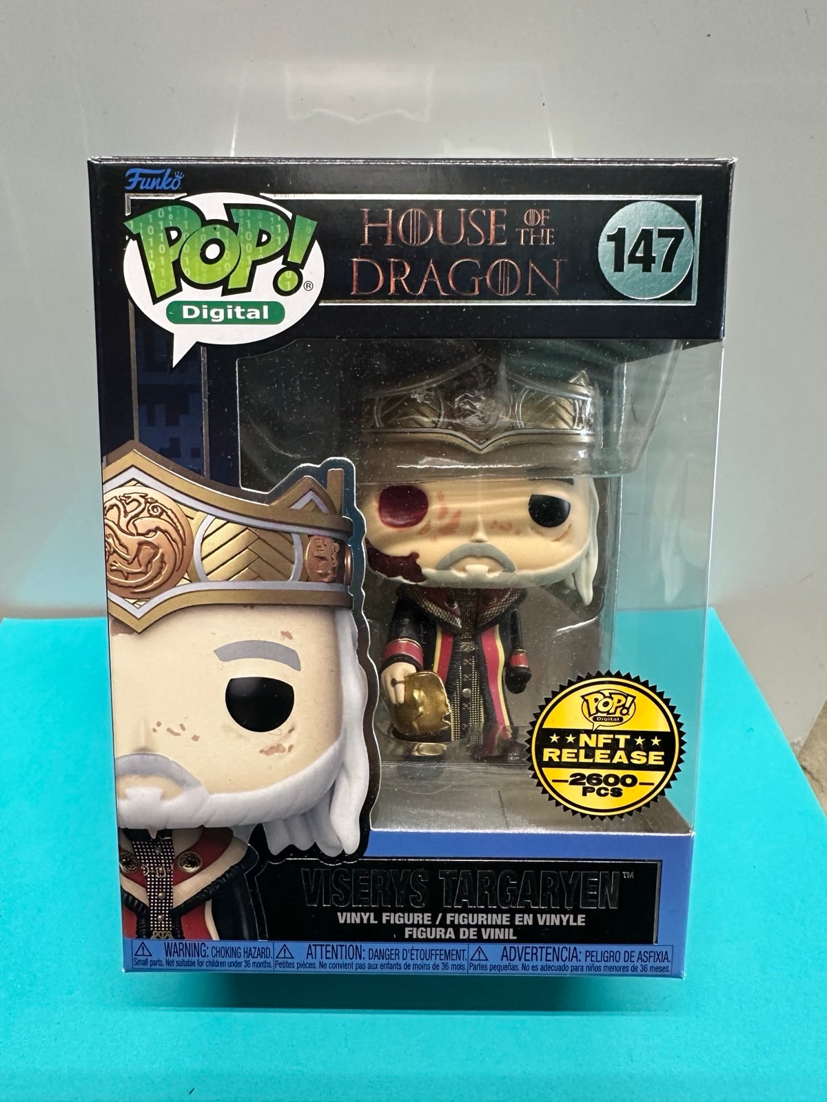 House Of The Dragon X Funko Series 1 - Viserys Targaryen (NFT Legendary) #147