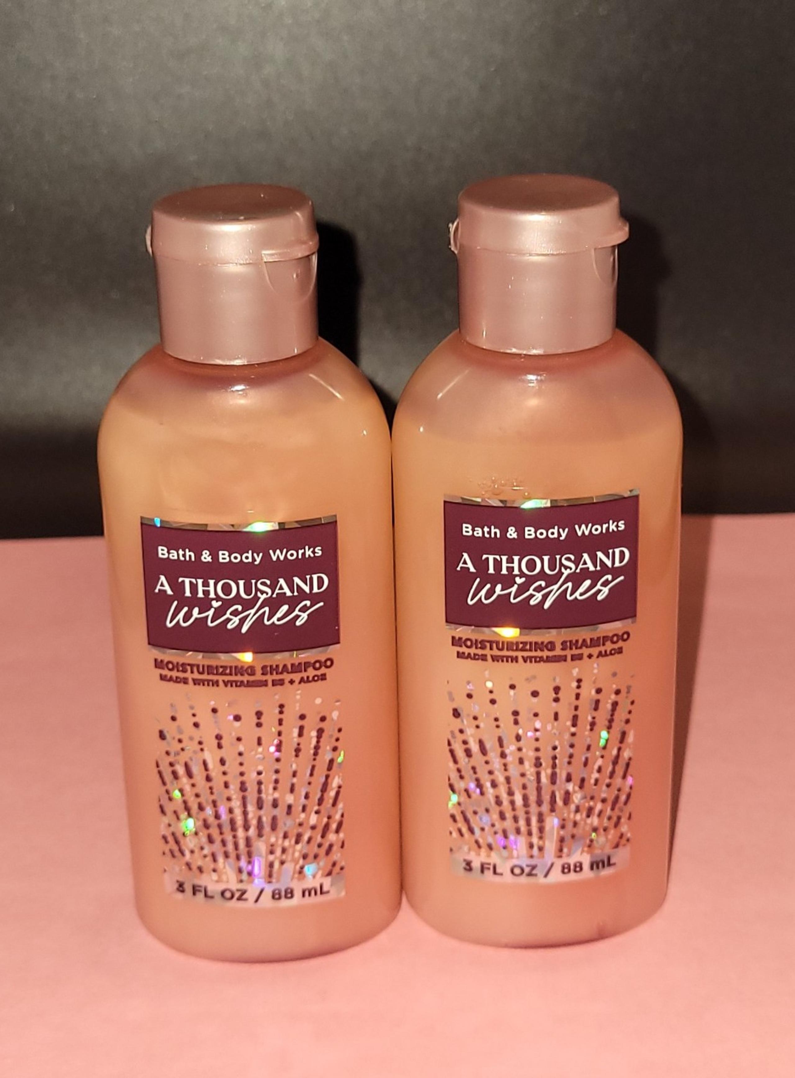 Bath & Body Works A Thousand Wishes Shampoo 3FL OZ 2ct NEW