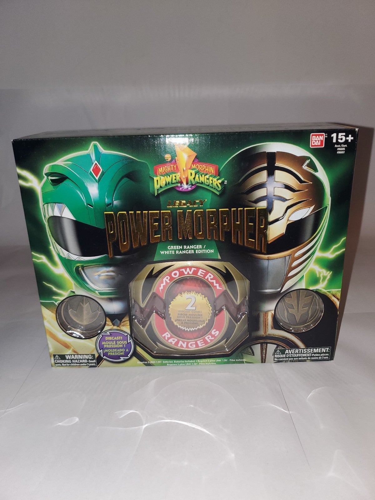 Power Rangers Legacy Green/White Ranger Morpher