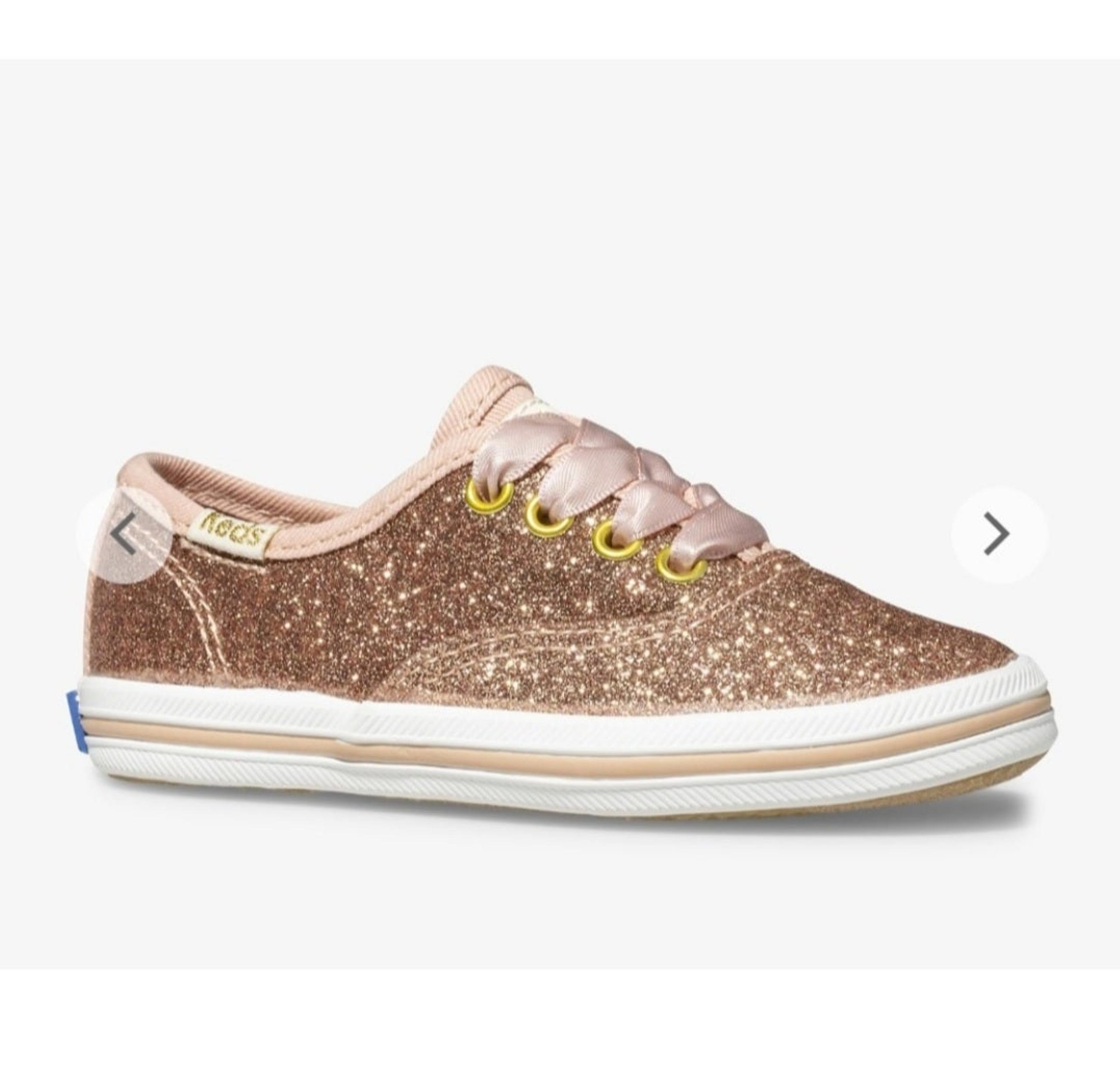 Keds x Kate Spade New York Champion Glitter Sneaker.
