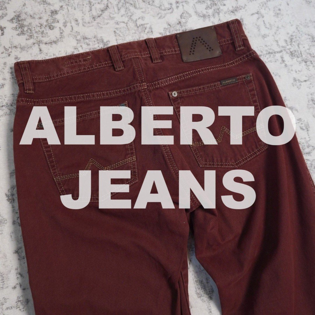 Alberto Men’s Modern Fit Pima Cotton Stretch Pants – Men's 32x32