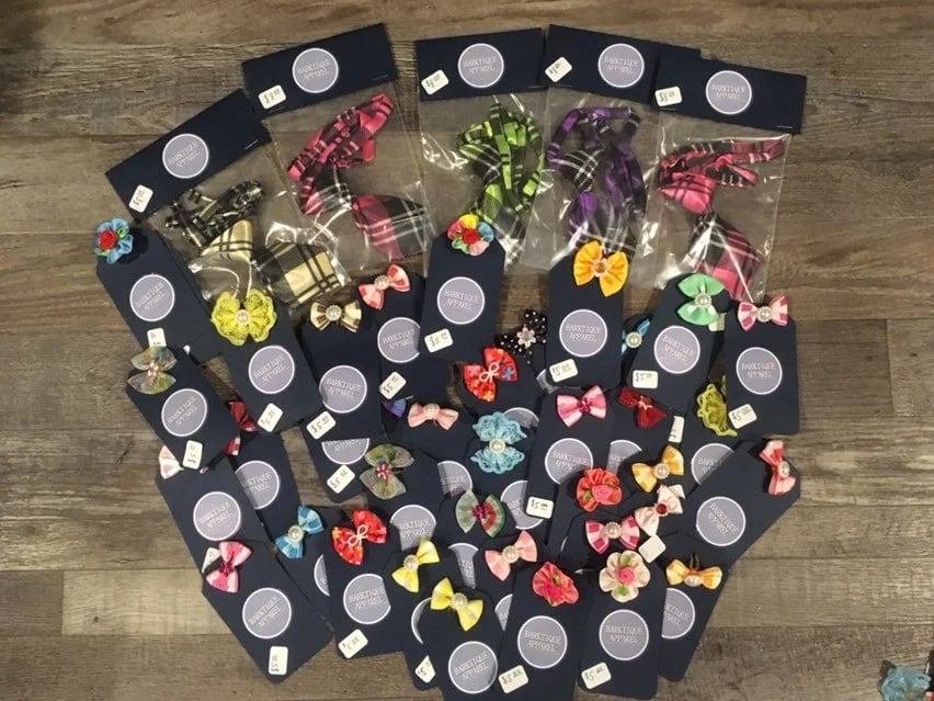 Dog Bow & Ties - 56 Total