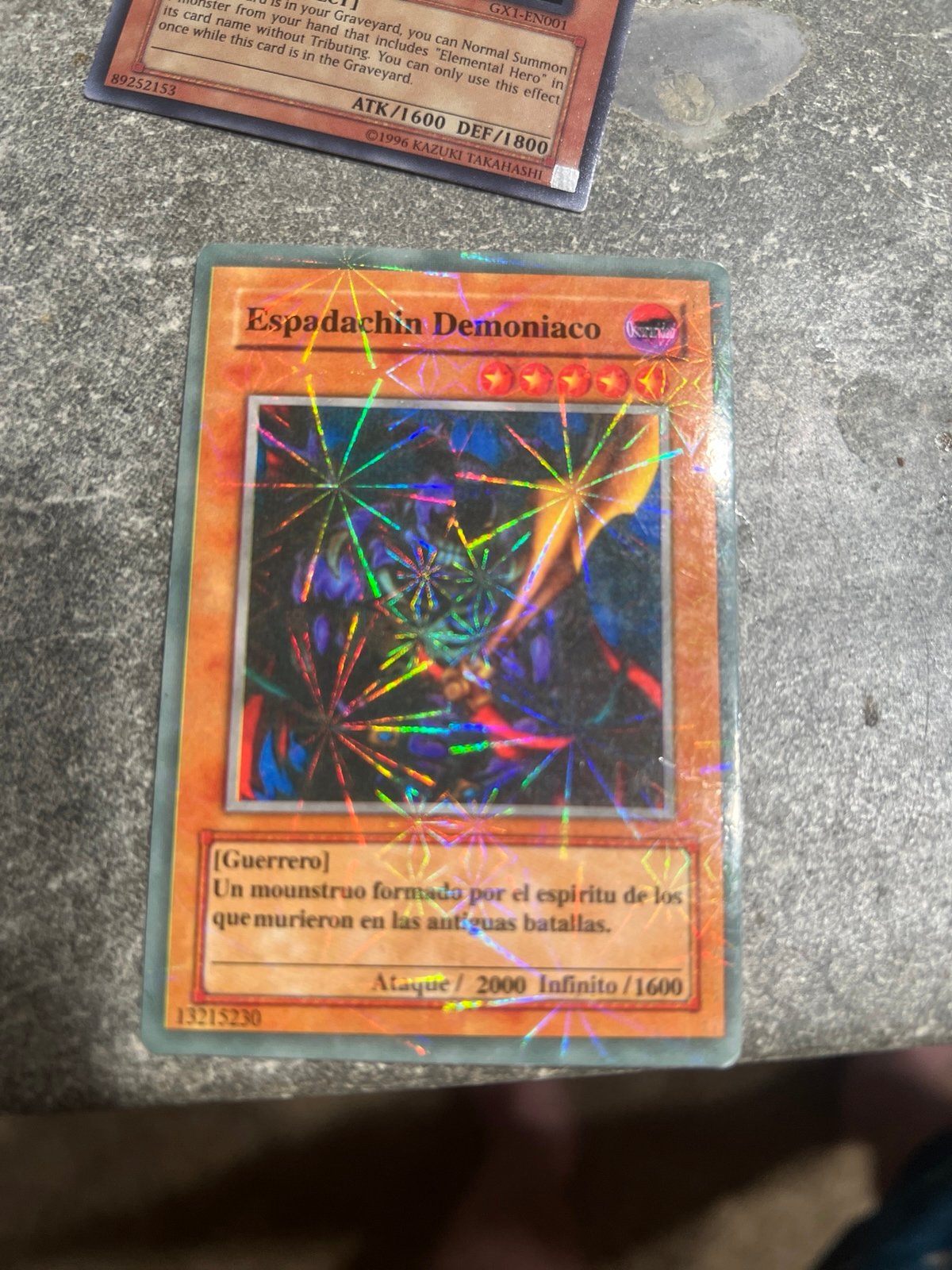 Yugioh card
