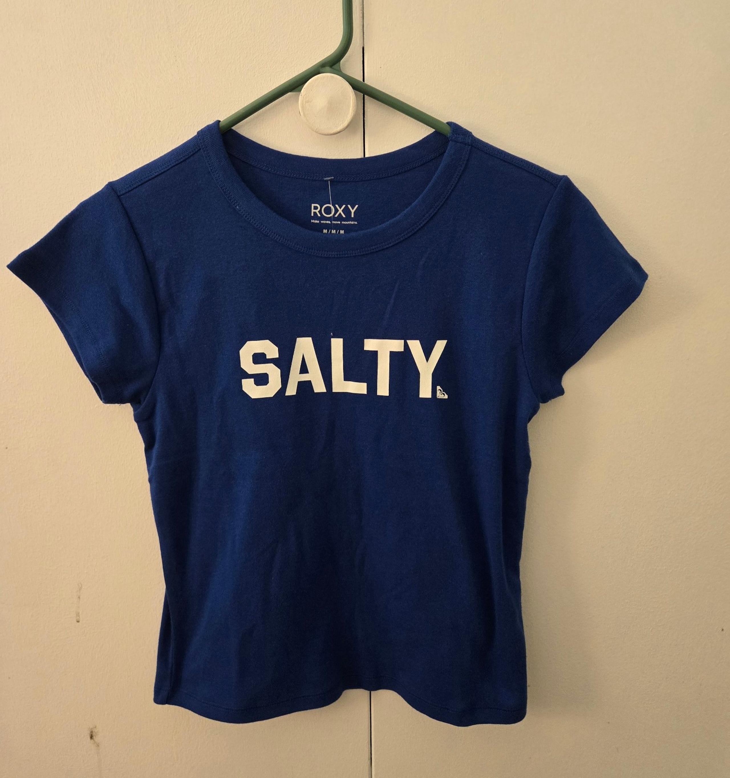 Roxy Salty tshirt y2k baby tee