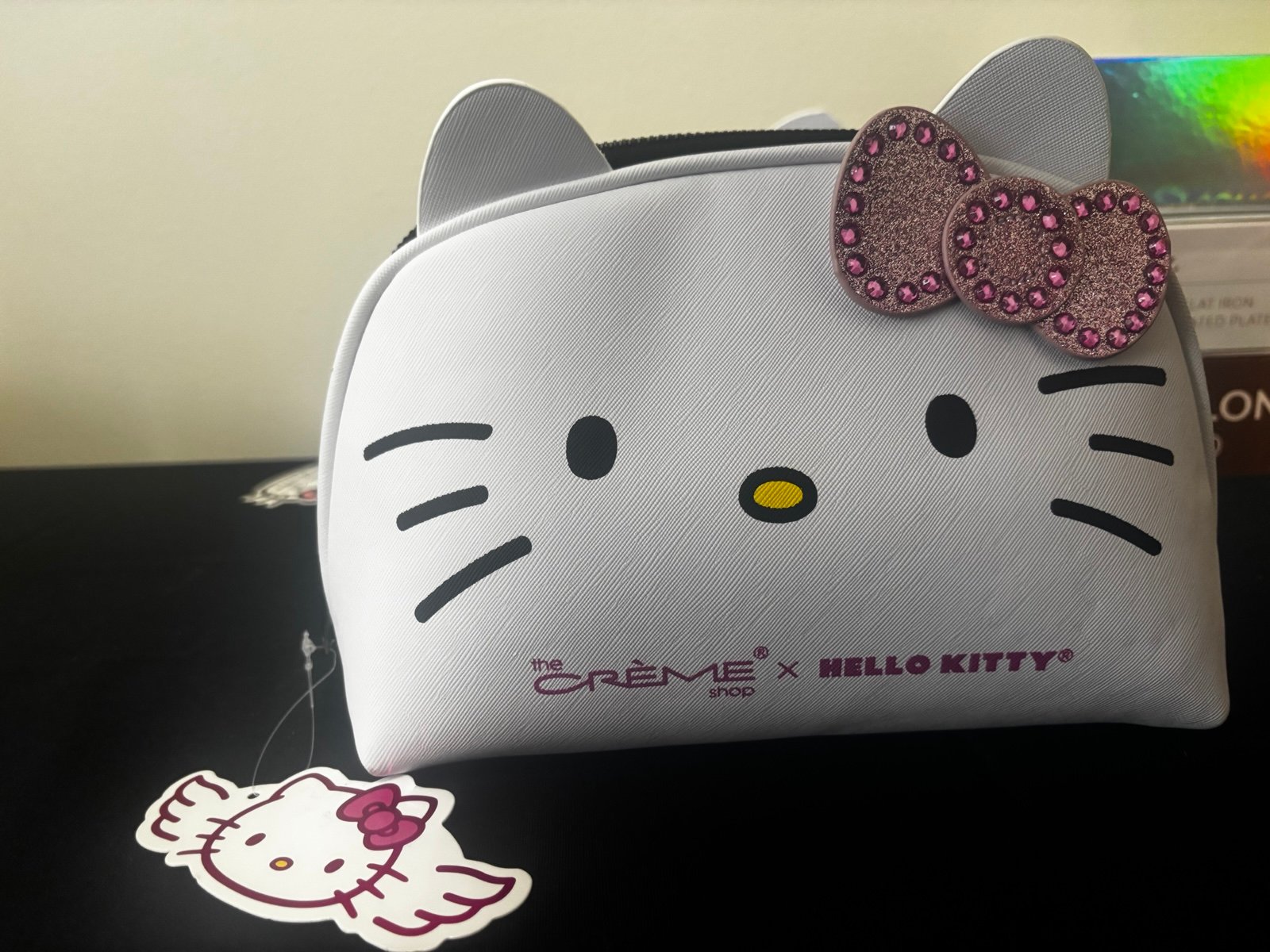 Hello kitty X crème makeup bag