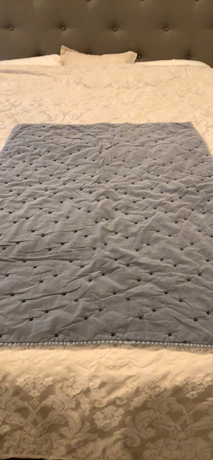 Pottery Barn toddler bed comforter