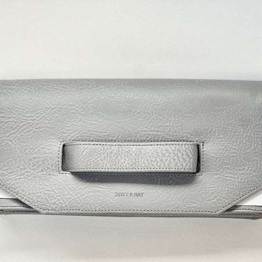 NWT: MATT & NAT Vegan ABIKO Clutch | Color: Storm