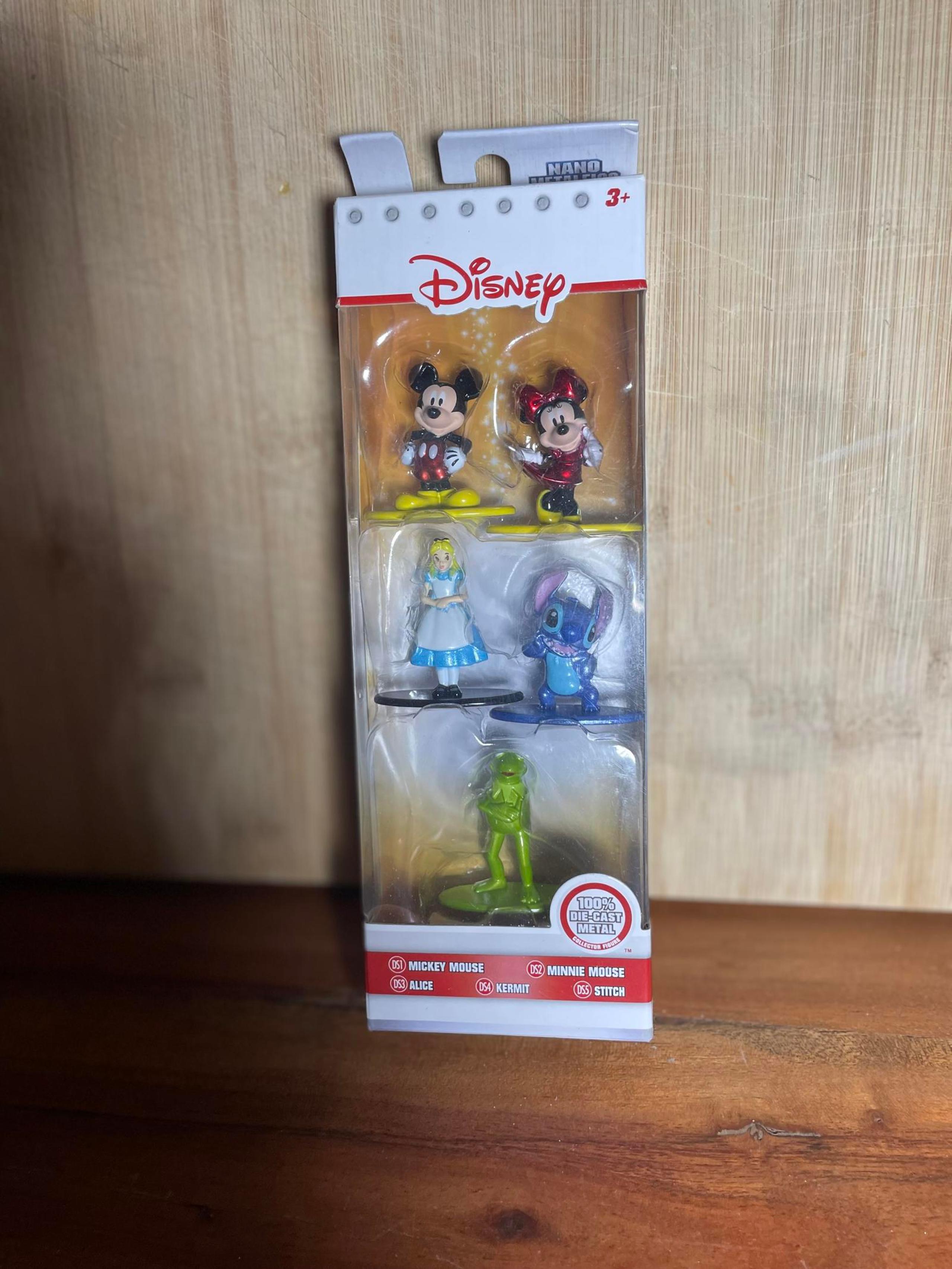 Nano Metalfigs Disney 5 pack Figure Collectors set Die-Cast Mini-Figures Mickey