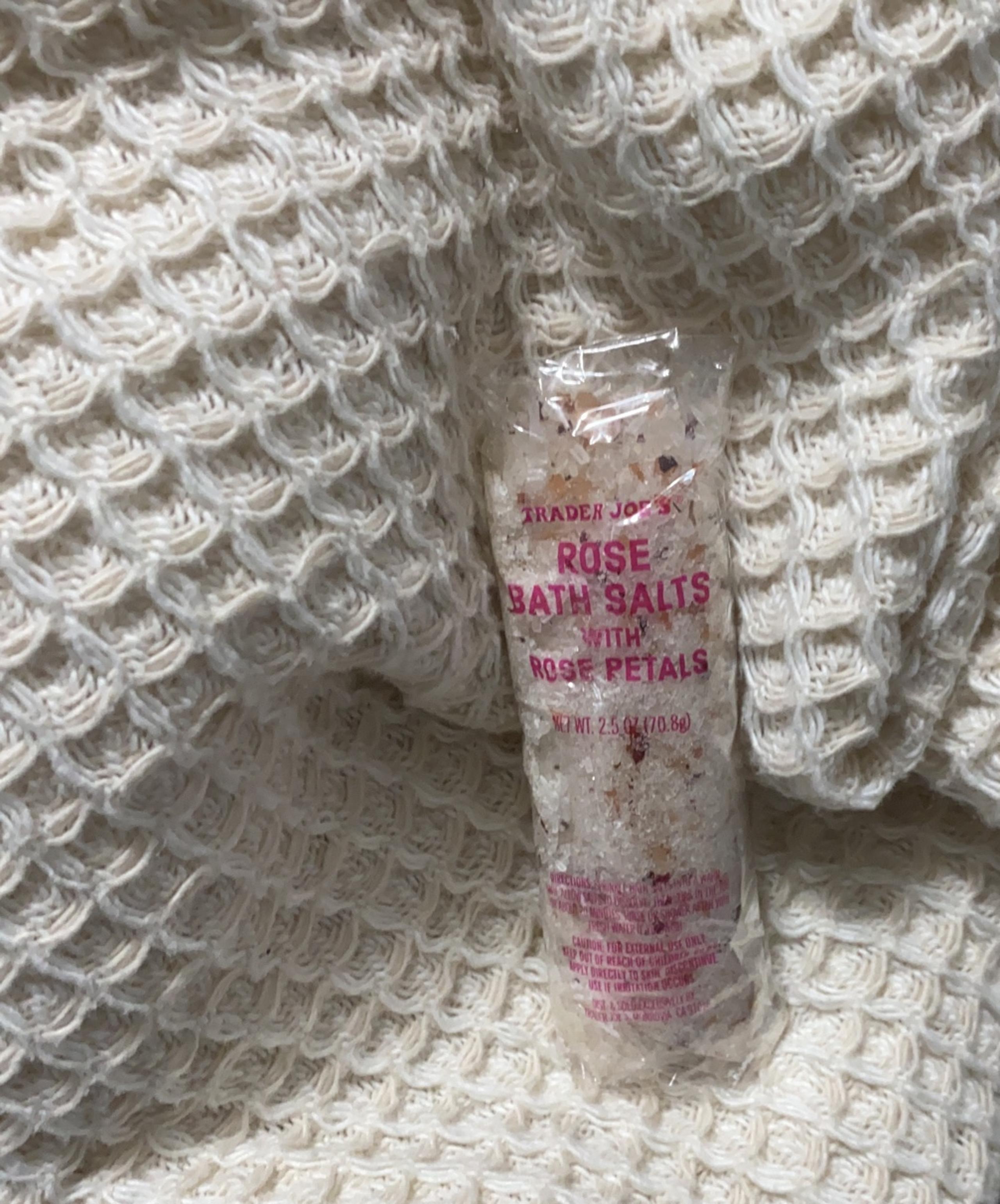 Trader Joe’s Rose Bath Salts