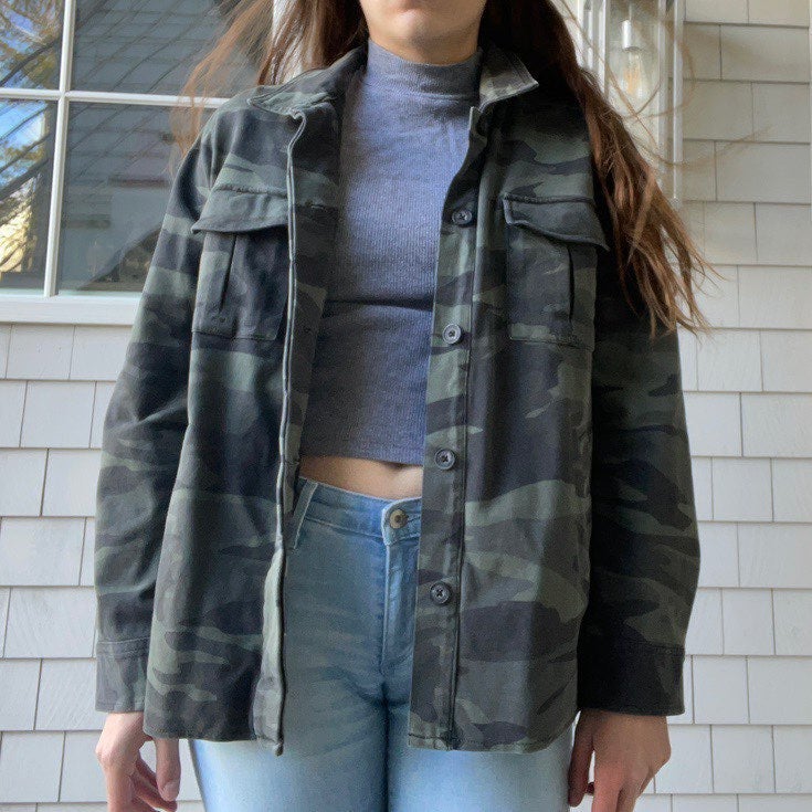 Camo splendid utility jacket