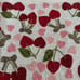 Cherry & bows beaded table runner NWT