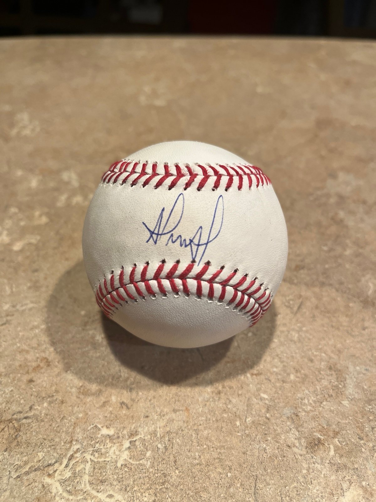 Franklin Arias Signed Baseball Boston Redsoxs