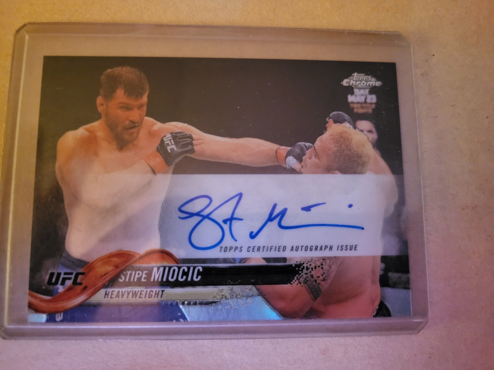 Stipe Mirotic signed card
