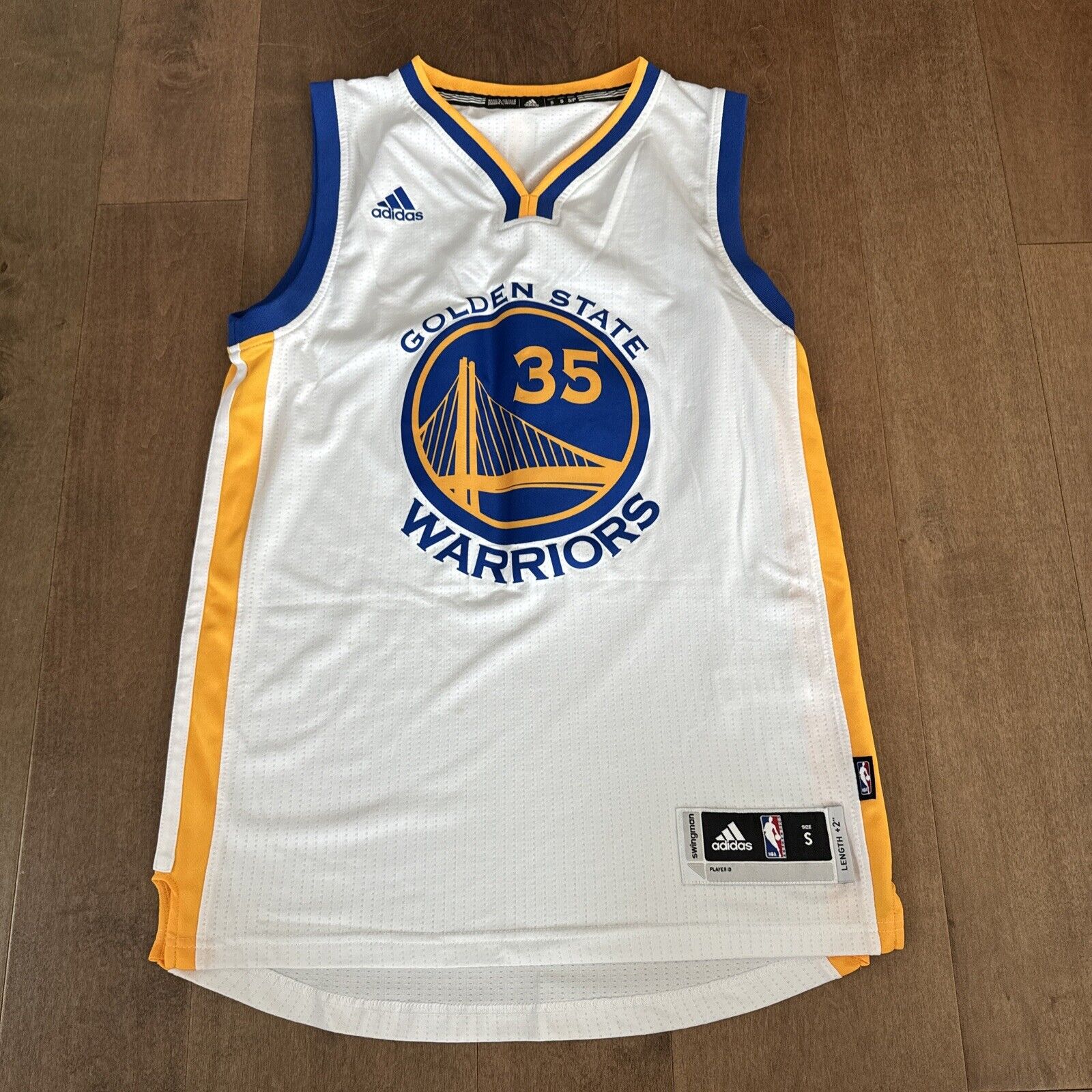 Kevin Durant Adidas Swingman Jersey Golden State Warriors size Small