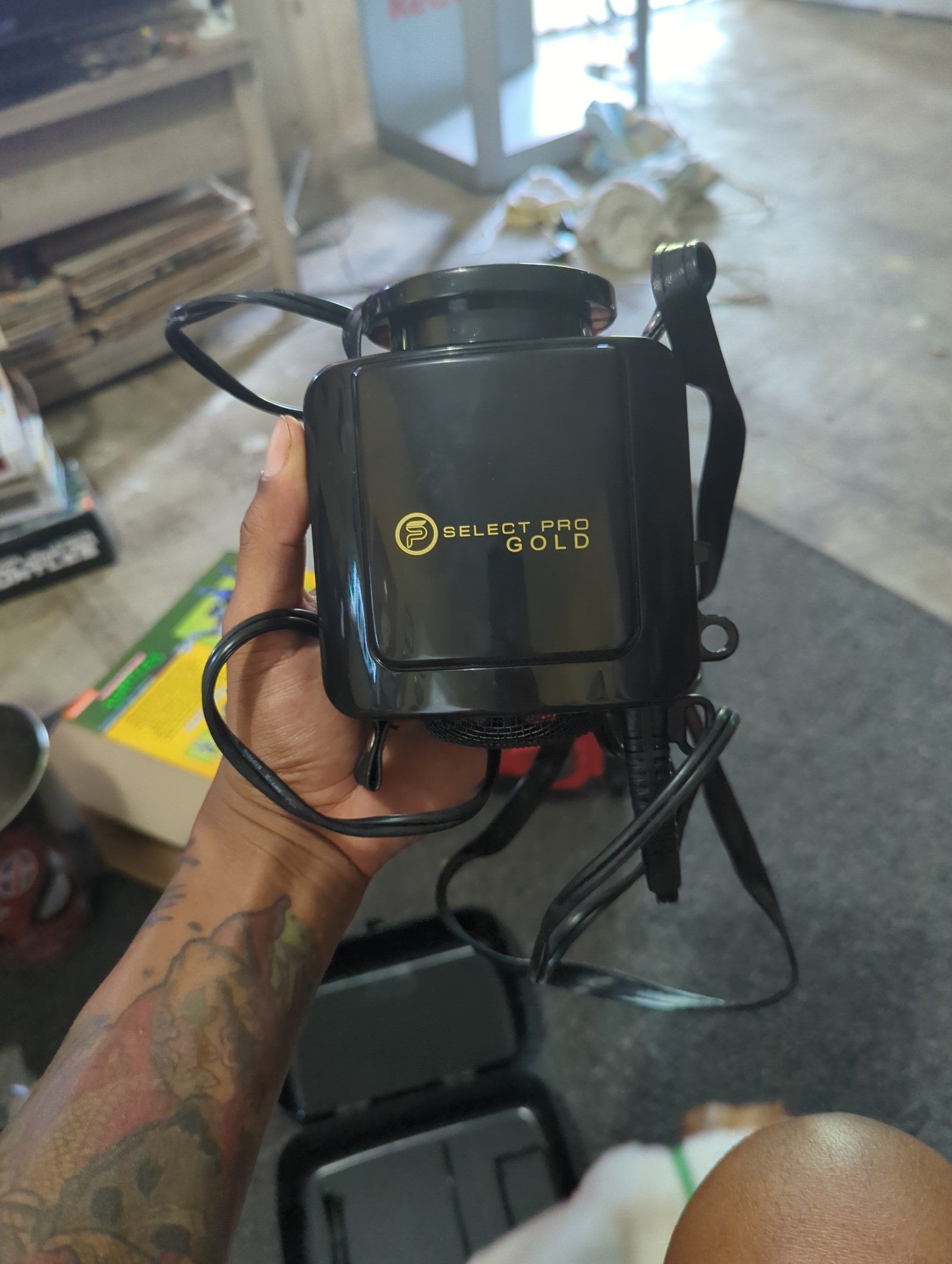 Select pro gold hair dryer