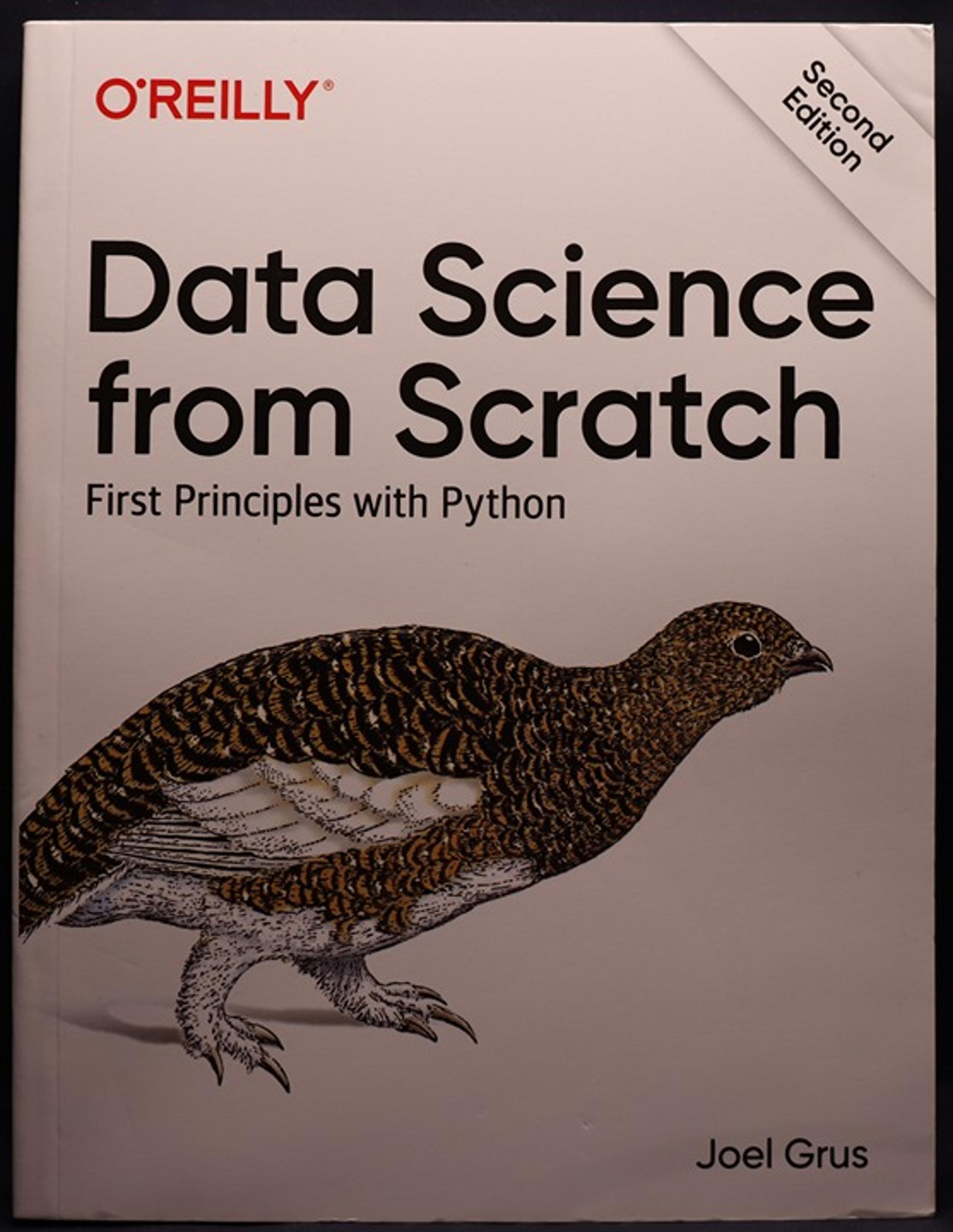 Data Science from Scratch: 1st Principles with Python by O'Reilly 9781492041139