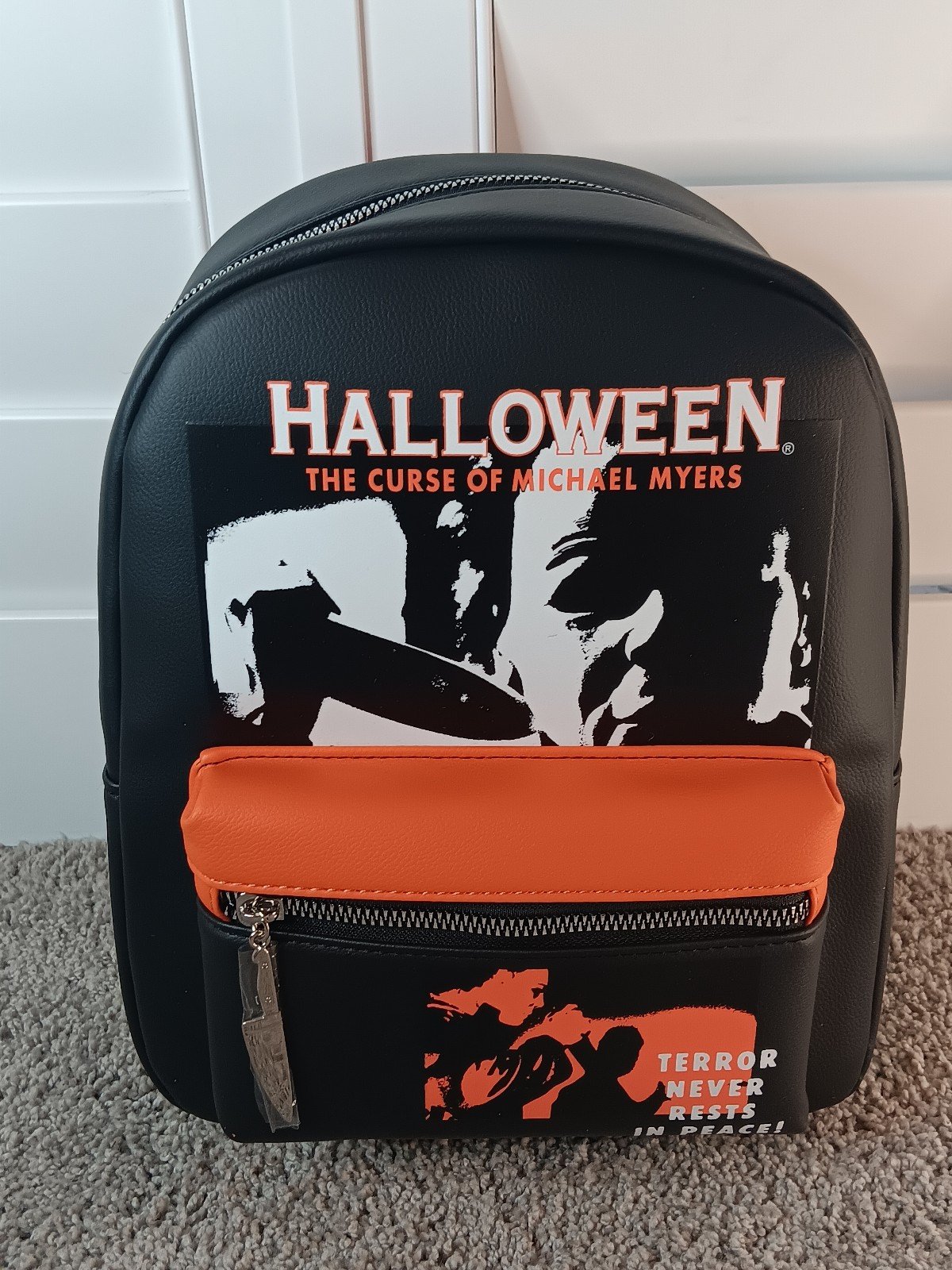 New Bioworld Michael Myers Mini Backpack, Halloween Curse Of Michael Myers