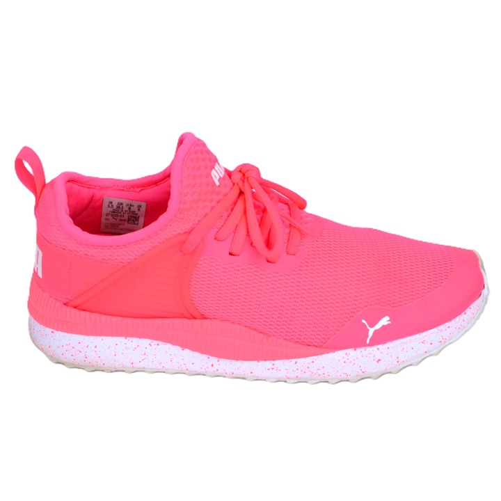 Puma SoftFoam Women's Size 8 Pink & White Athletic Running Sneakers