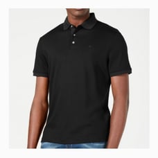 Polo Shirt Authentic Calvin Klein Black Polo Shirt Large