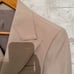 DRESS PRODUCTION Double-Breasted Tuxedo Light Beige
