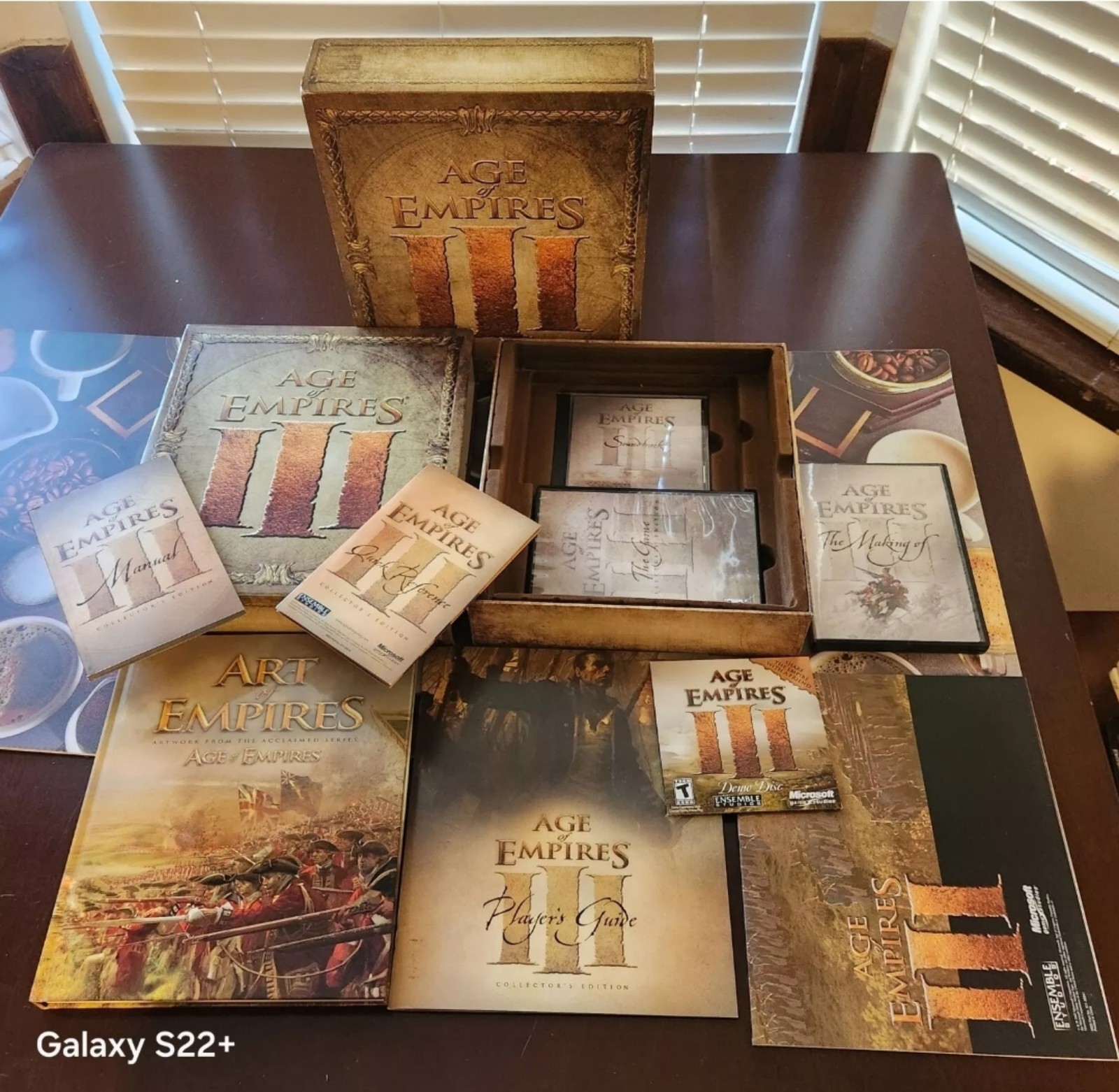 Age of Empires III 3 Collector's Edition Complete Set - RARE
