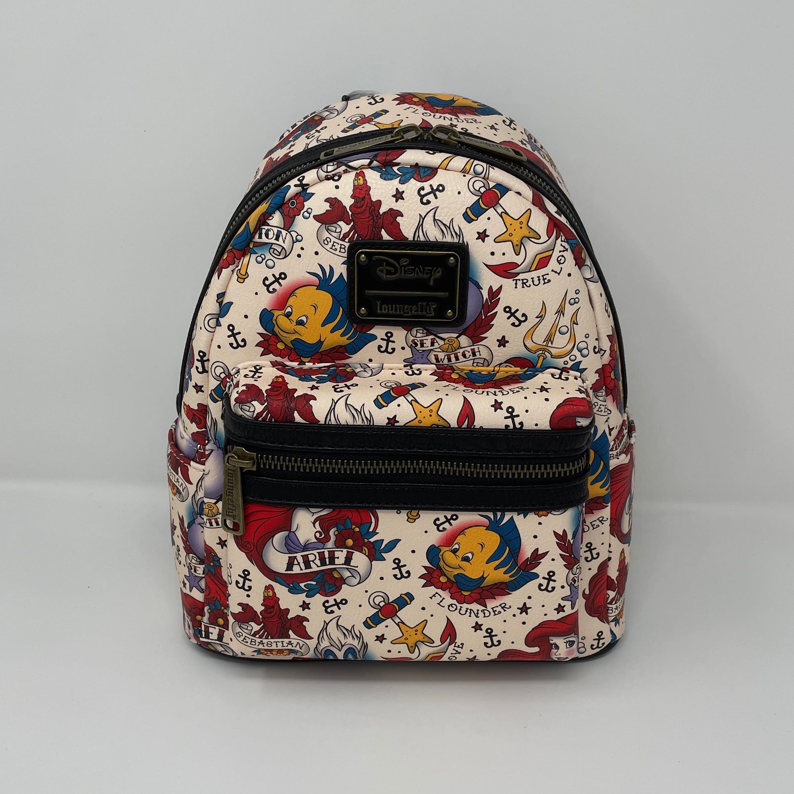 Loungefly Ariel Tattoo Mini Backpack