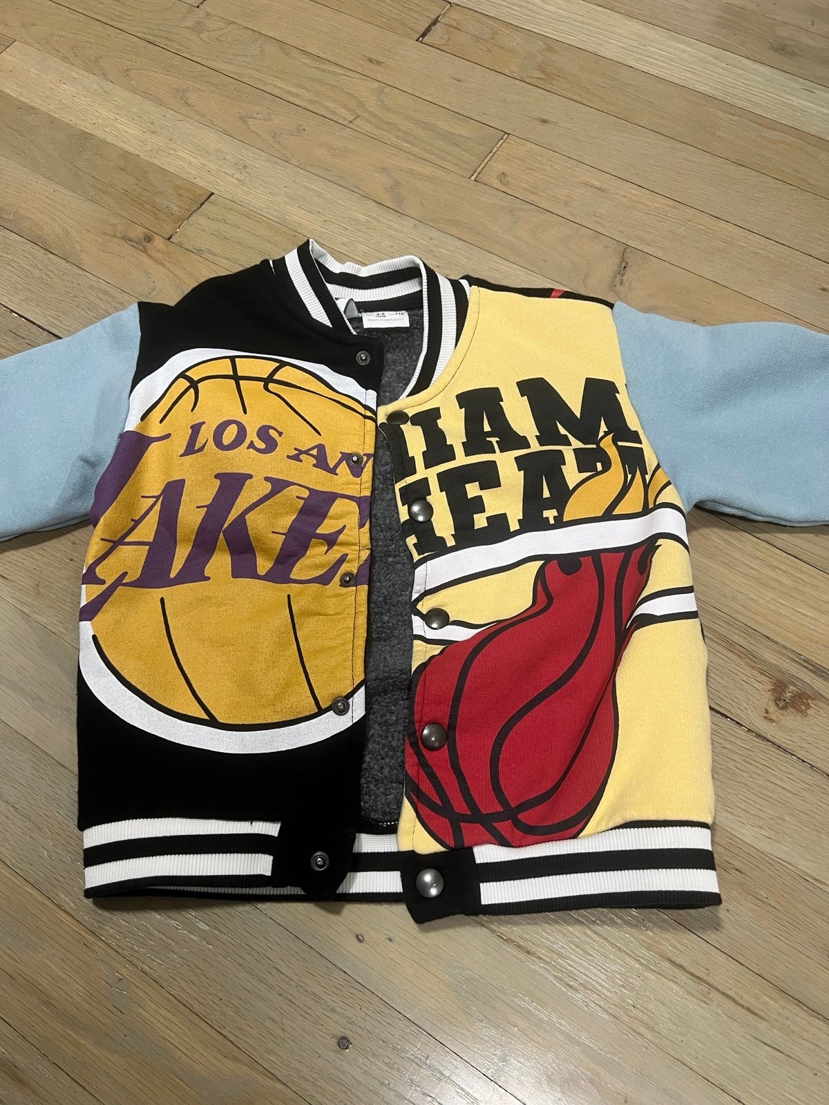 ZARA NBA bomber jacket, size 4-5
