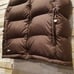 North Face Womens Medium Retro 96 Brown Nuptse 700 Down Puffer Vest Jacket Coat