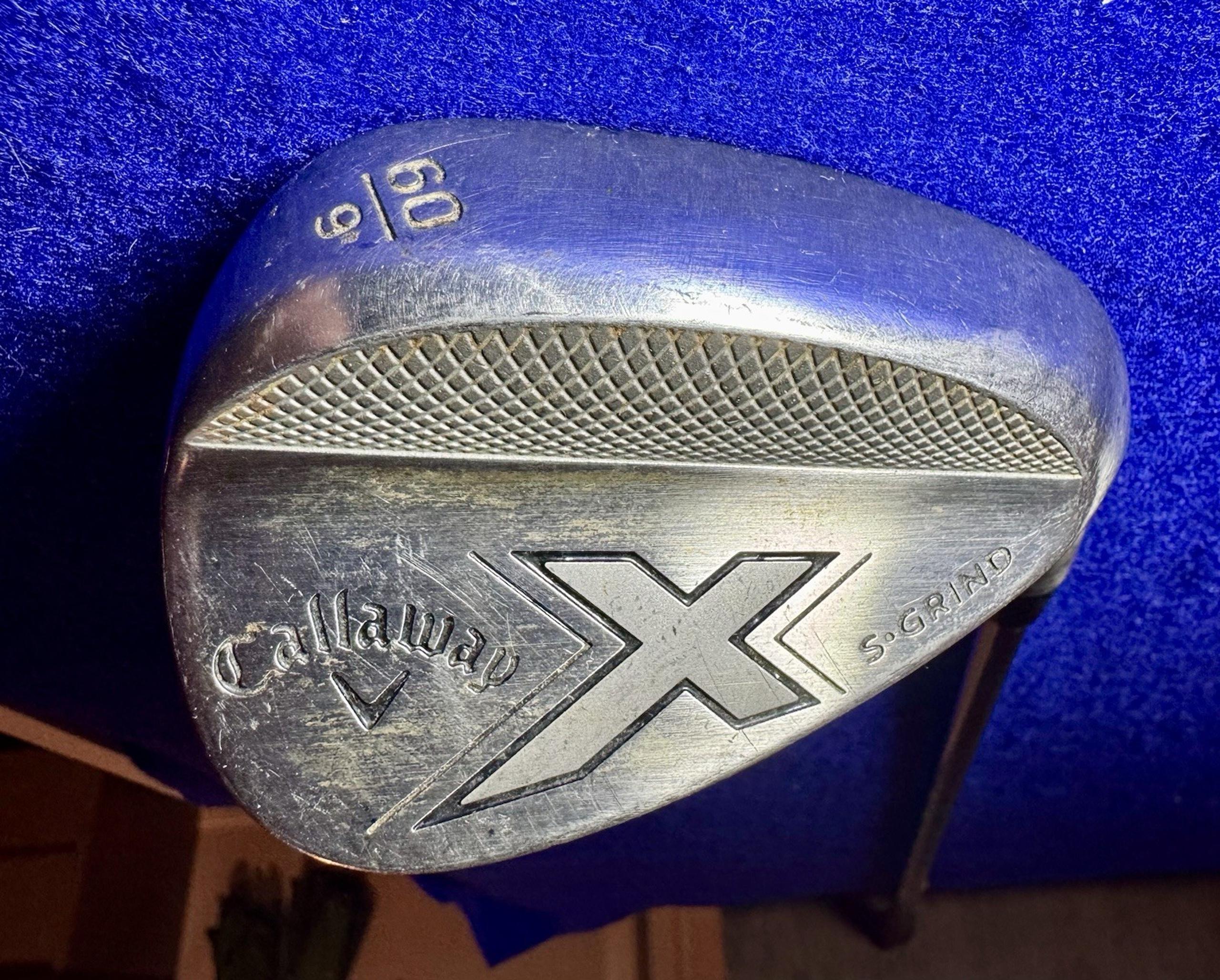 Callaway X S-Grind Lob Wedge RH 60/9 - Steel Shaft 35.5"