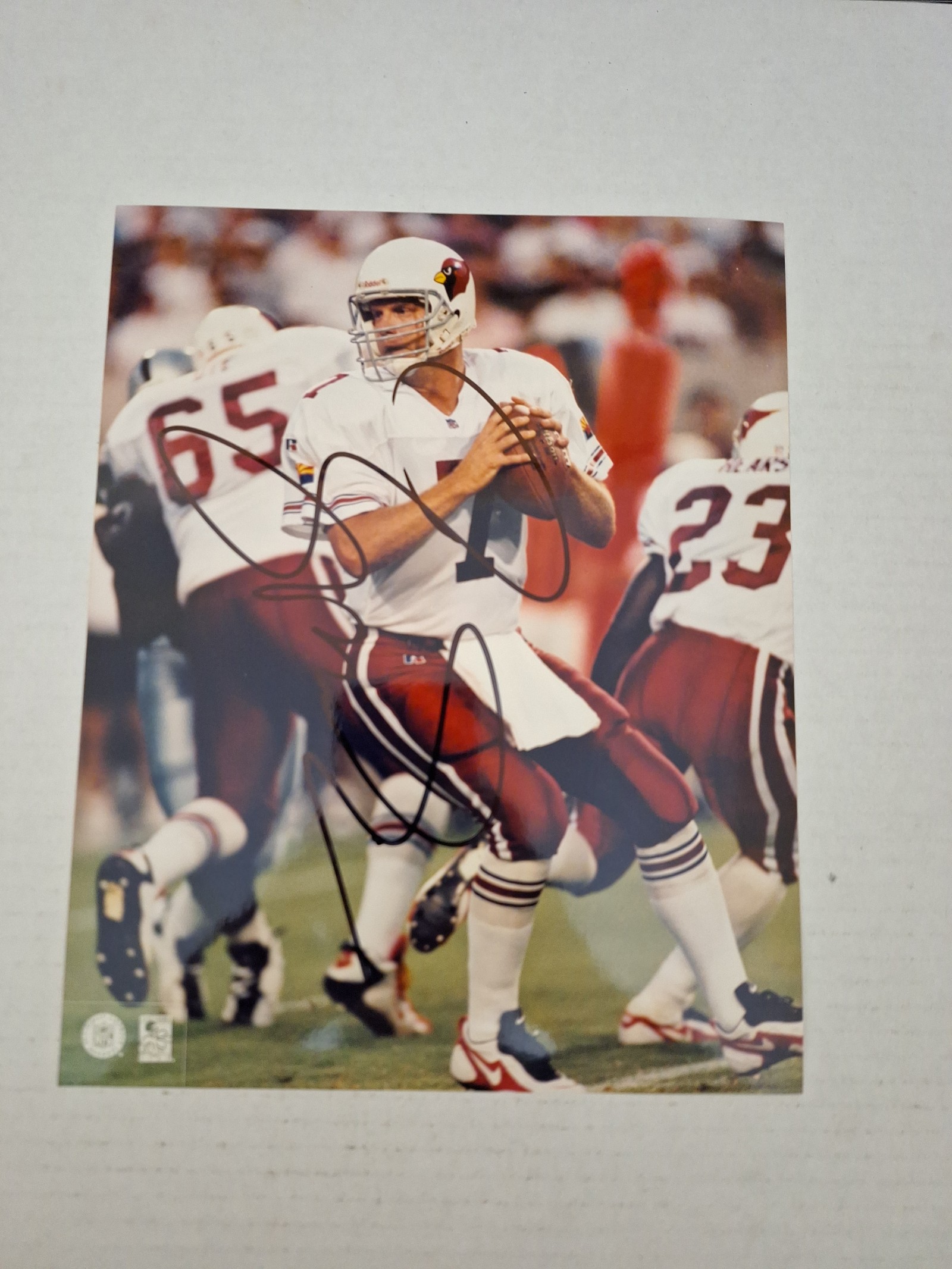 Boomer esiason autograph 8x10 picture