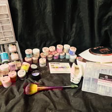 Nail dip set nail gel extension set whole deal