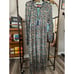 Oliphant Balloon sleeve midi dress Napa Olive size L large