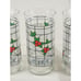 Christmas Coca Cola Holly Berry 16oz Frosted Tall Glass 6 Libbey Tumbler x5