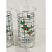 Christmas Coca Cola Holly Berry 16oz Frosted Tall Glass 6 Libbey Tumbler x5