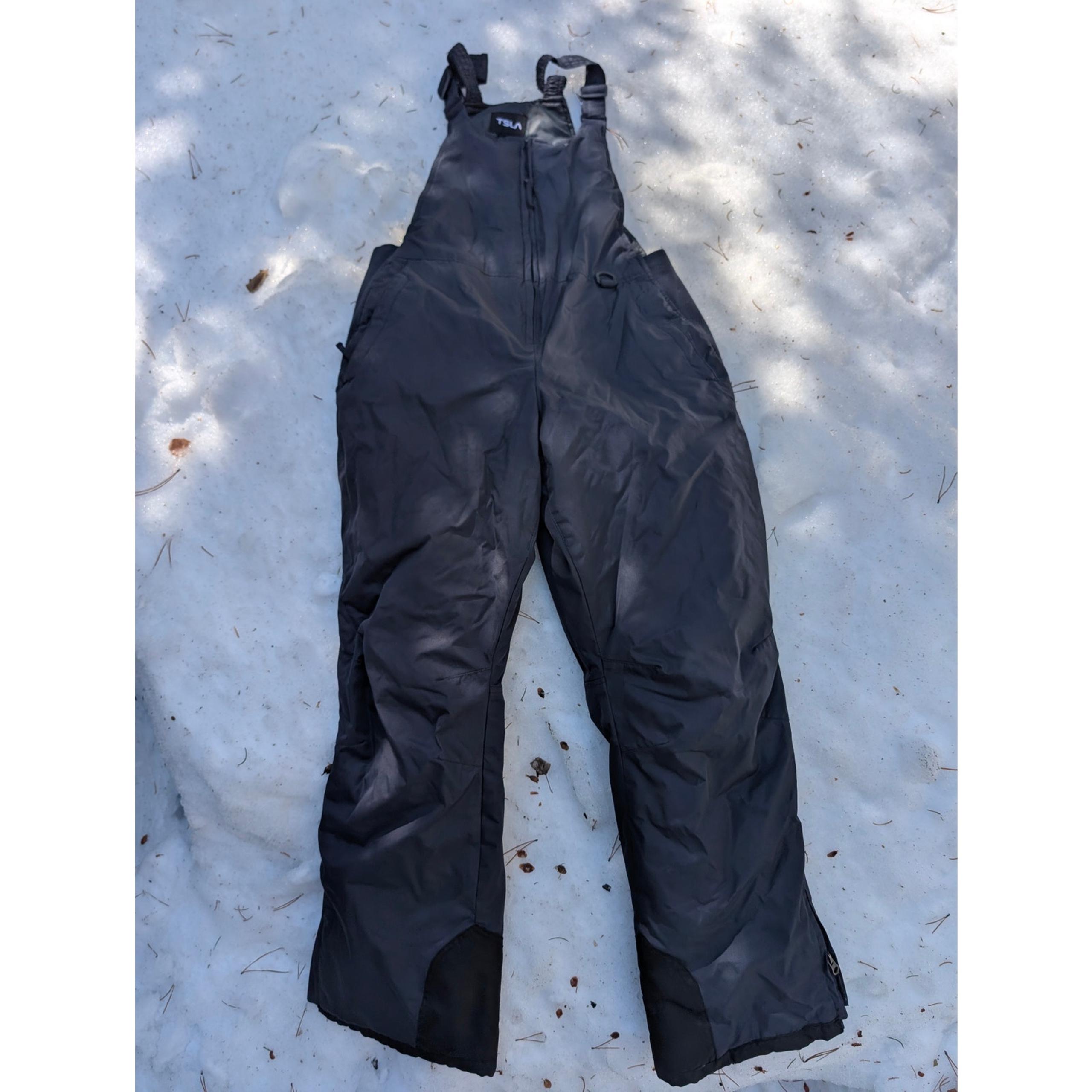 TSLA Bib Snow Pants - XL - Stay Warm and Protected on the Mountain!