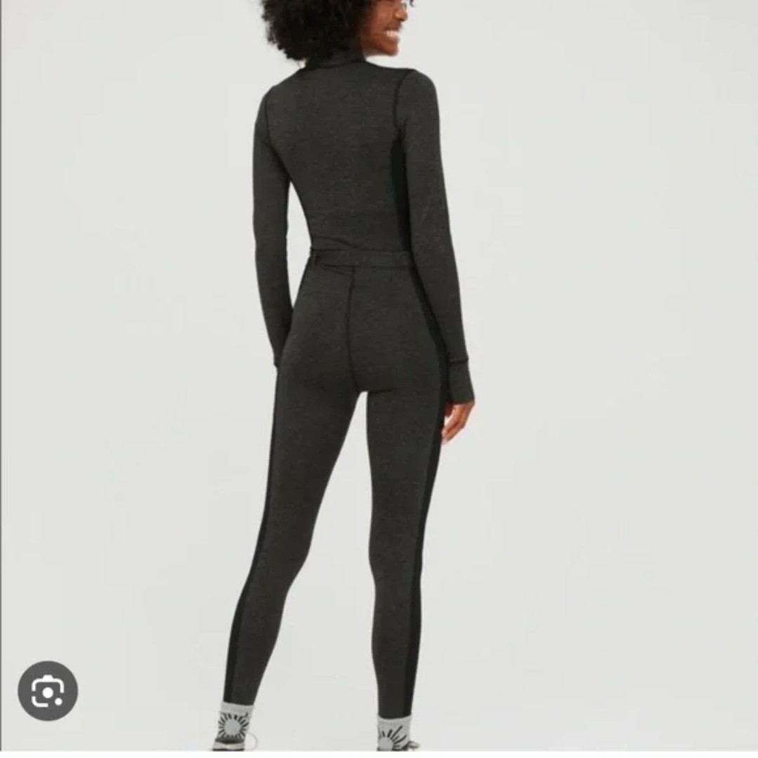 NWOT Aerie Chillside Warm Up Base Layer Jumpsuit Small