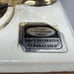 Ezra Brooks Victrola Phonograph VTG Decanter EMPTY 24K Gold Hand Painted 70s