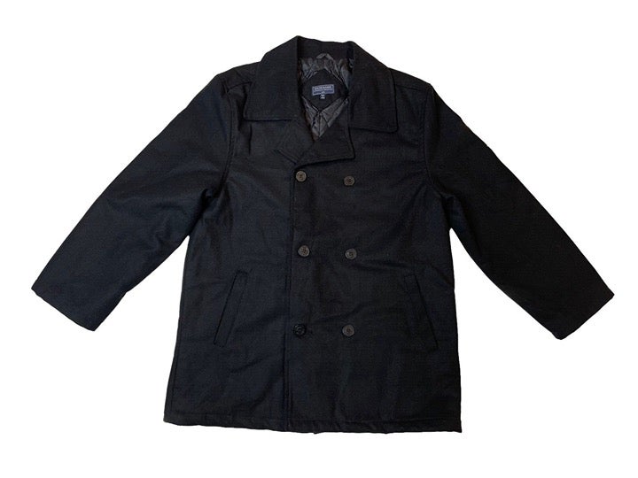 Renegade Outerwear & Sportswear Black Peacoat Men's Size M NWOT
