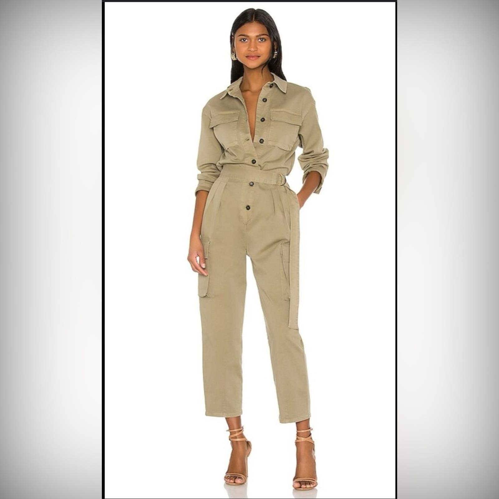 FRAME Safari Boiler Jumpsuit